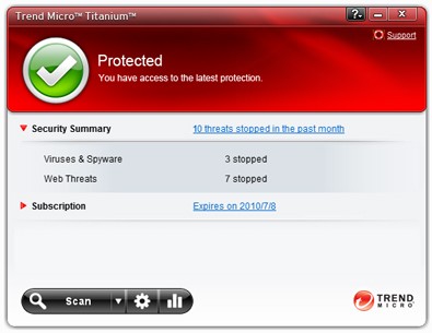 Trend Micro Titanium Antivirus 2012